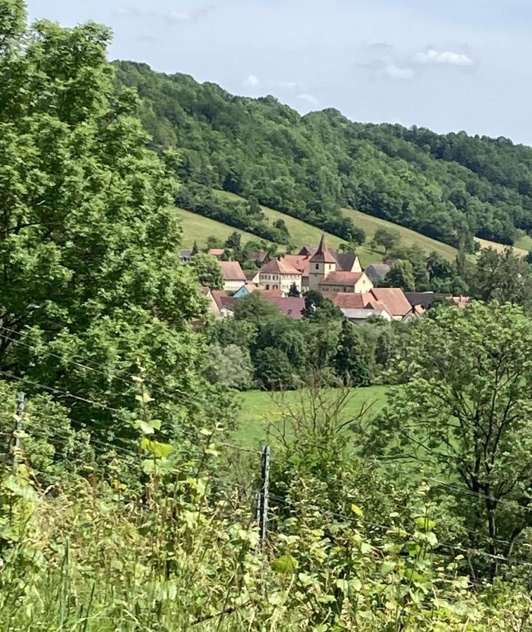 Rose Cottage Im Romantischen Taubertal Adelshofen  Екстер'єр фото